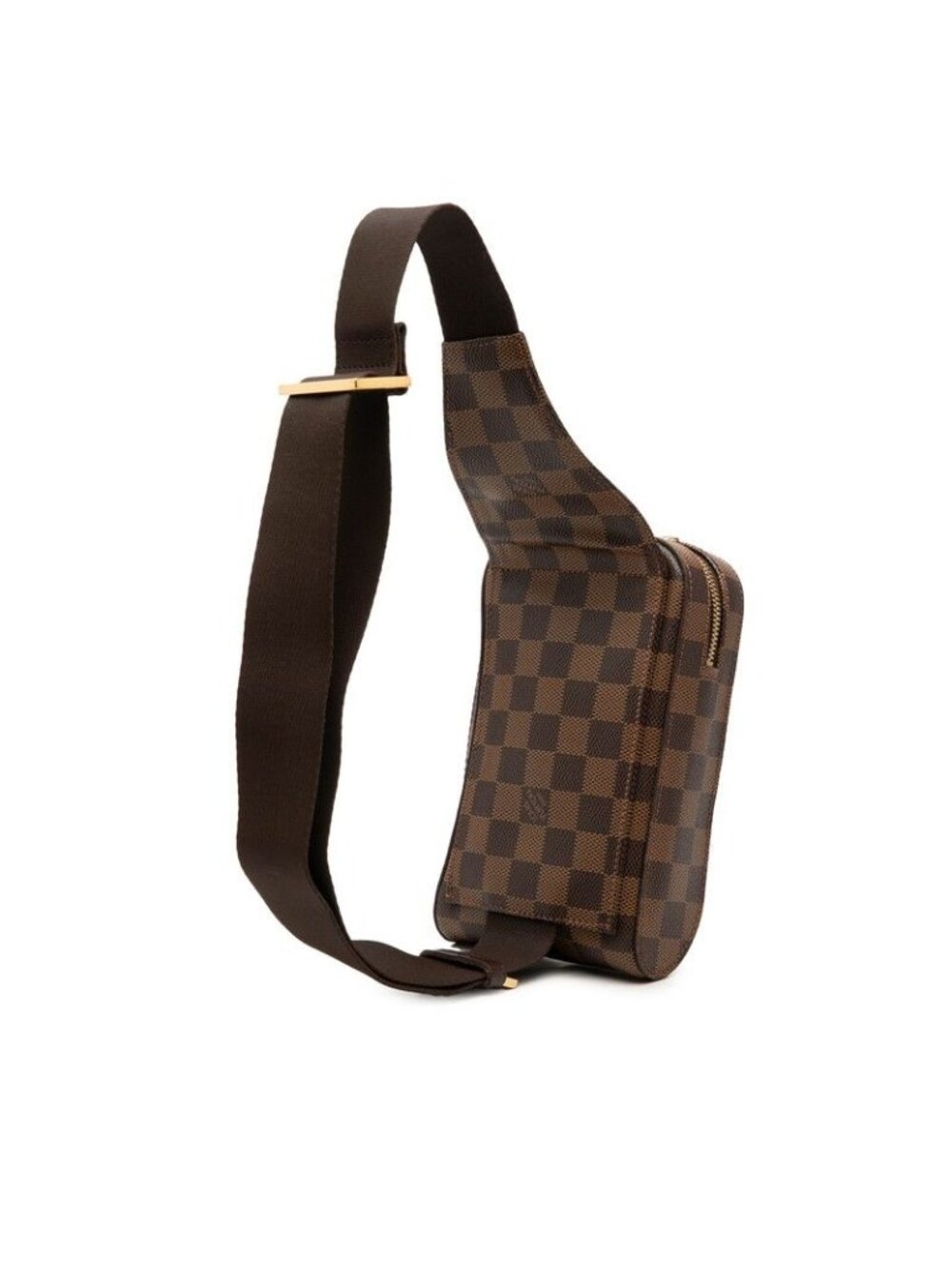 Louis Vuitton Damier Geronimos Belt Bag / Brown Leather - Picture 2 of 6